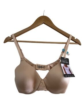 Bali 34C Nude T-Shirt Bra Smooth Underwire Everyday Essentials NWT